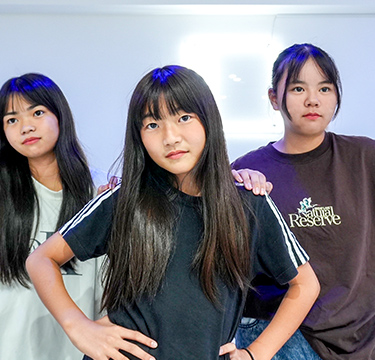 ダンスクラス　練習風景