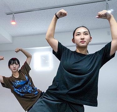 ダンスクラス　練習風景